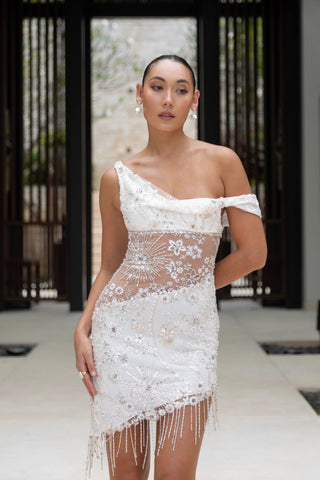 Amira Mini Dress White