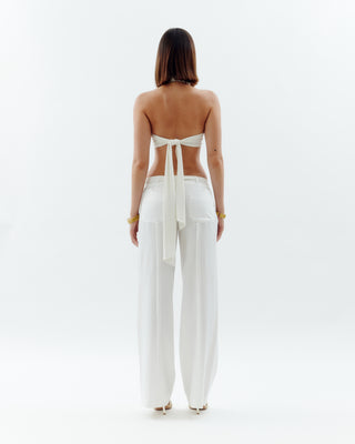 X Bandana Top - White