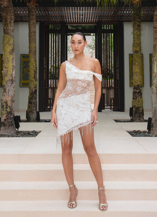 Amira Mini Dress White