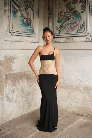 Anya Maxi Dress Black