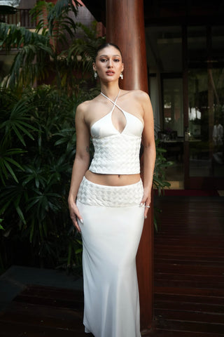 Kira Top White