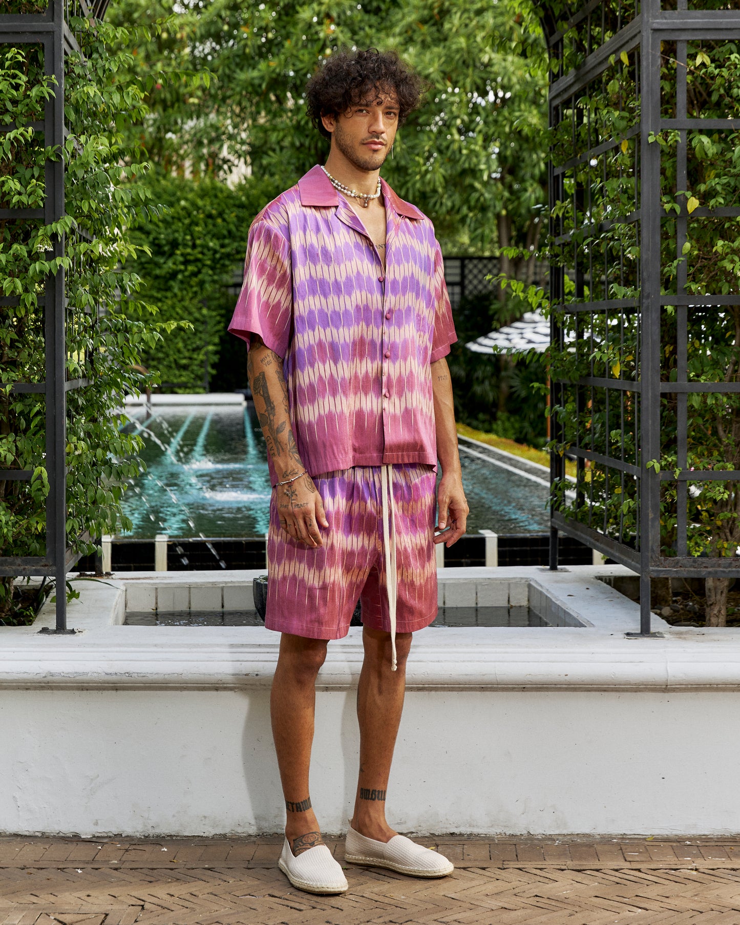 Sawaros Silk Shorts