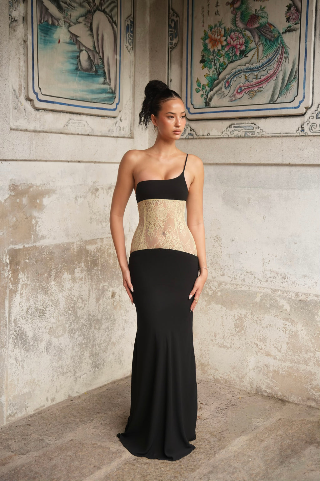 Anya Maxi Dress Black