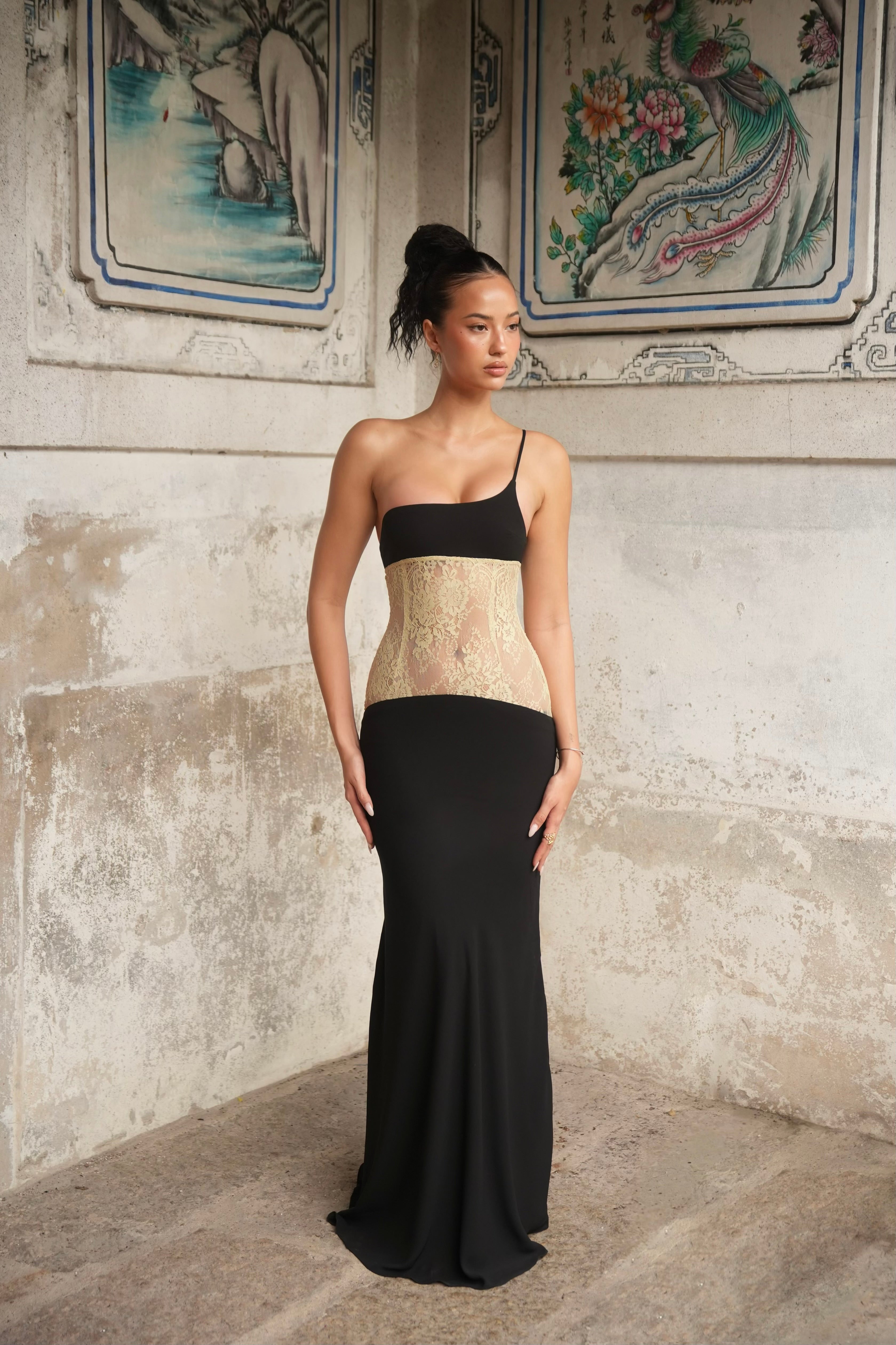 Anya Maxi Dress Black