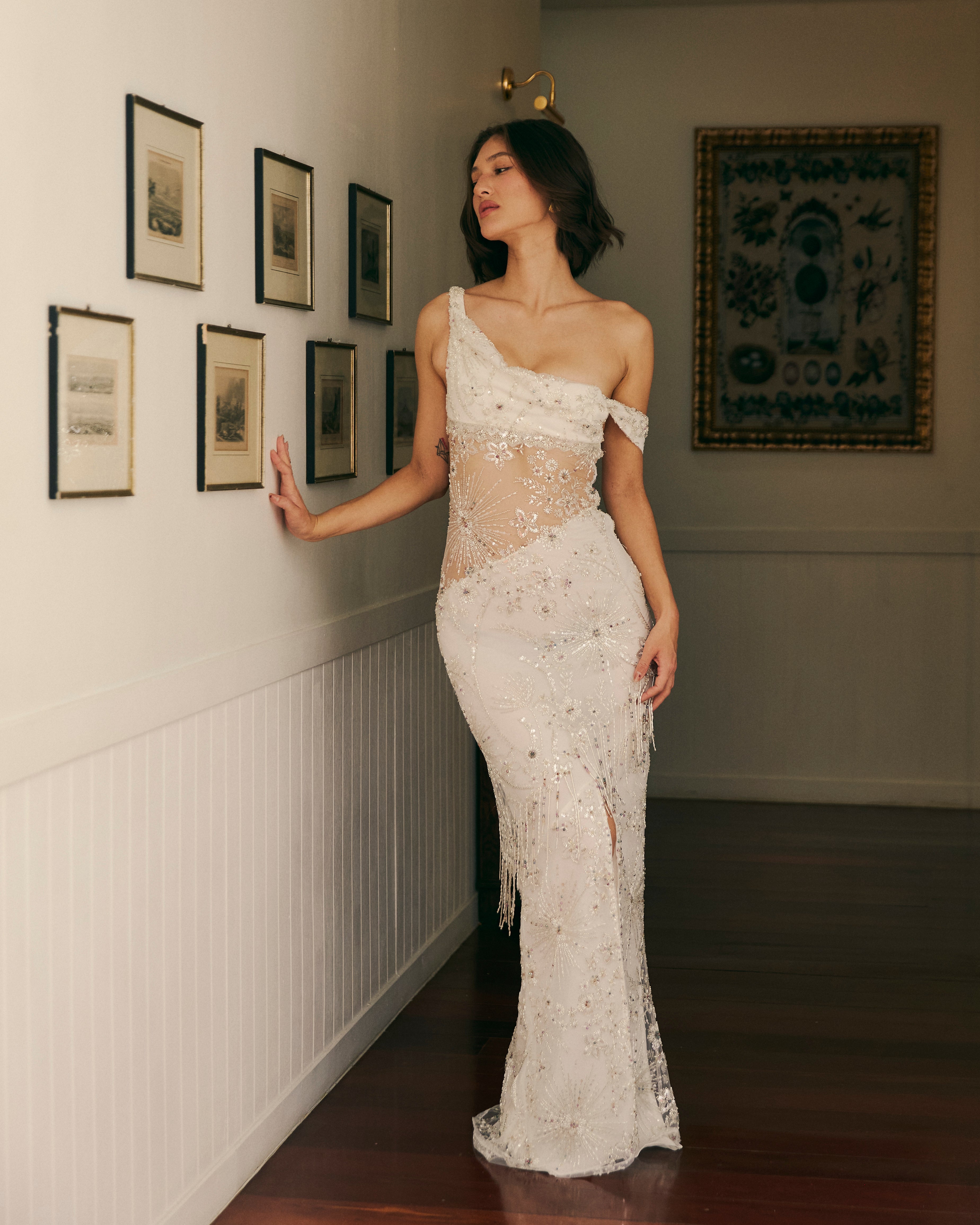 Amira Maxi Dress White