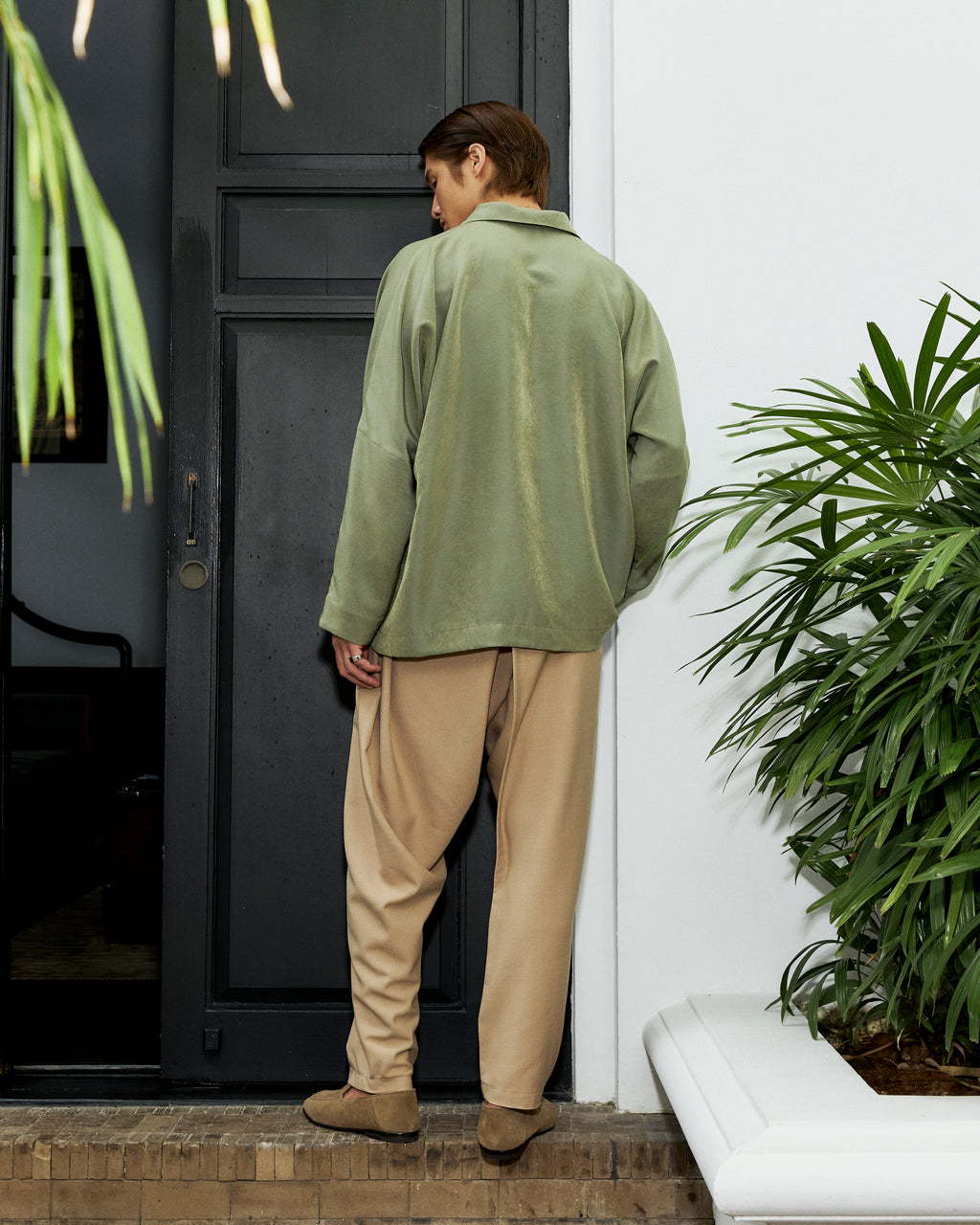 Siwan Draped Trouser Camel