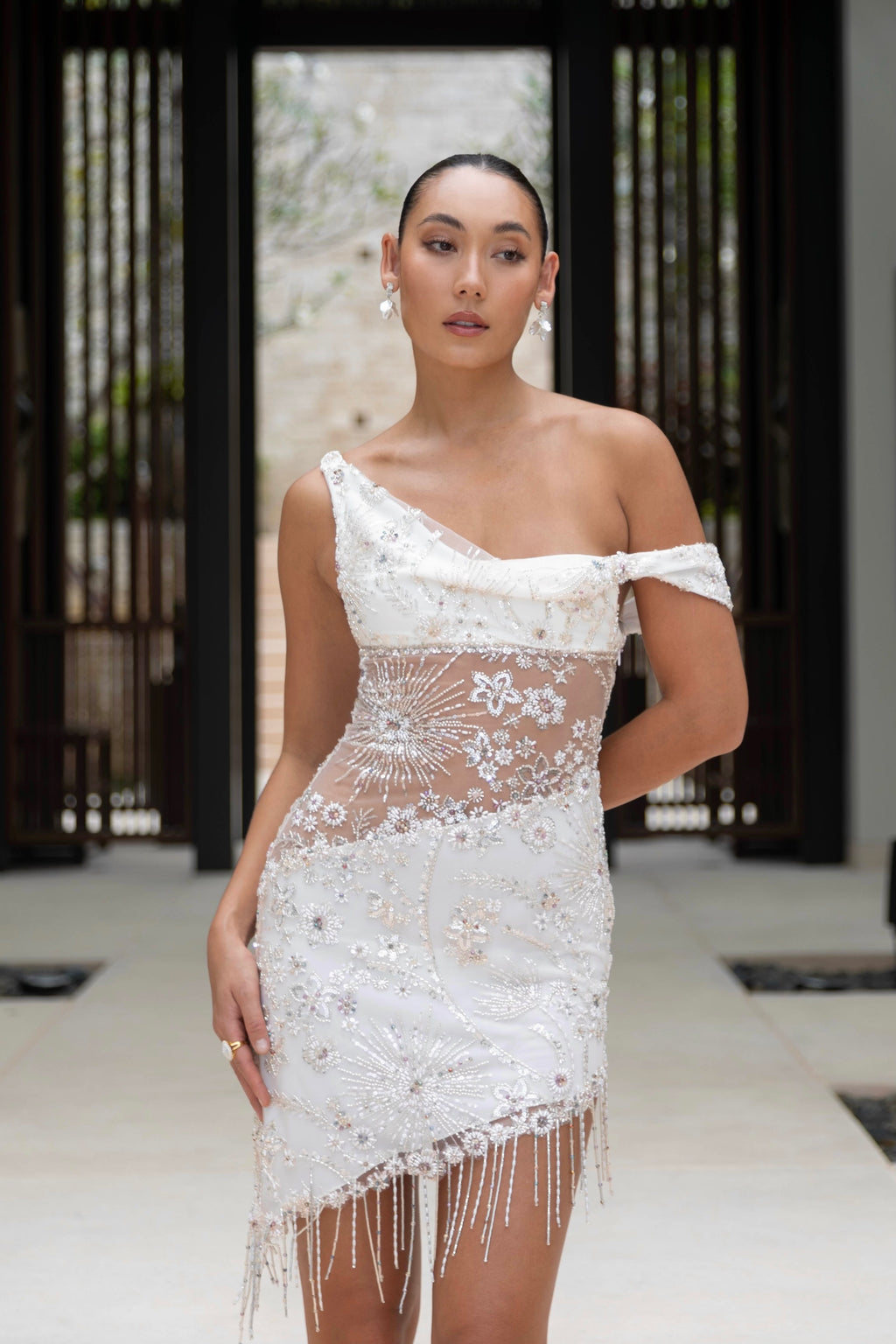 Amira Mini Dress White