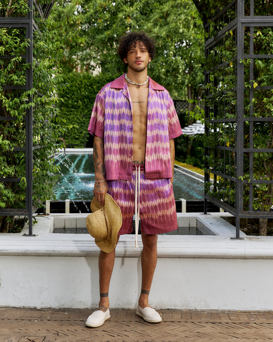 Sawaros Silk Shorts