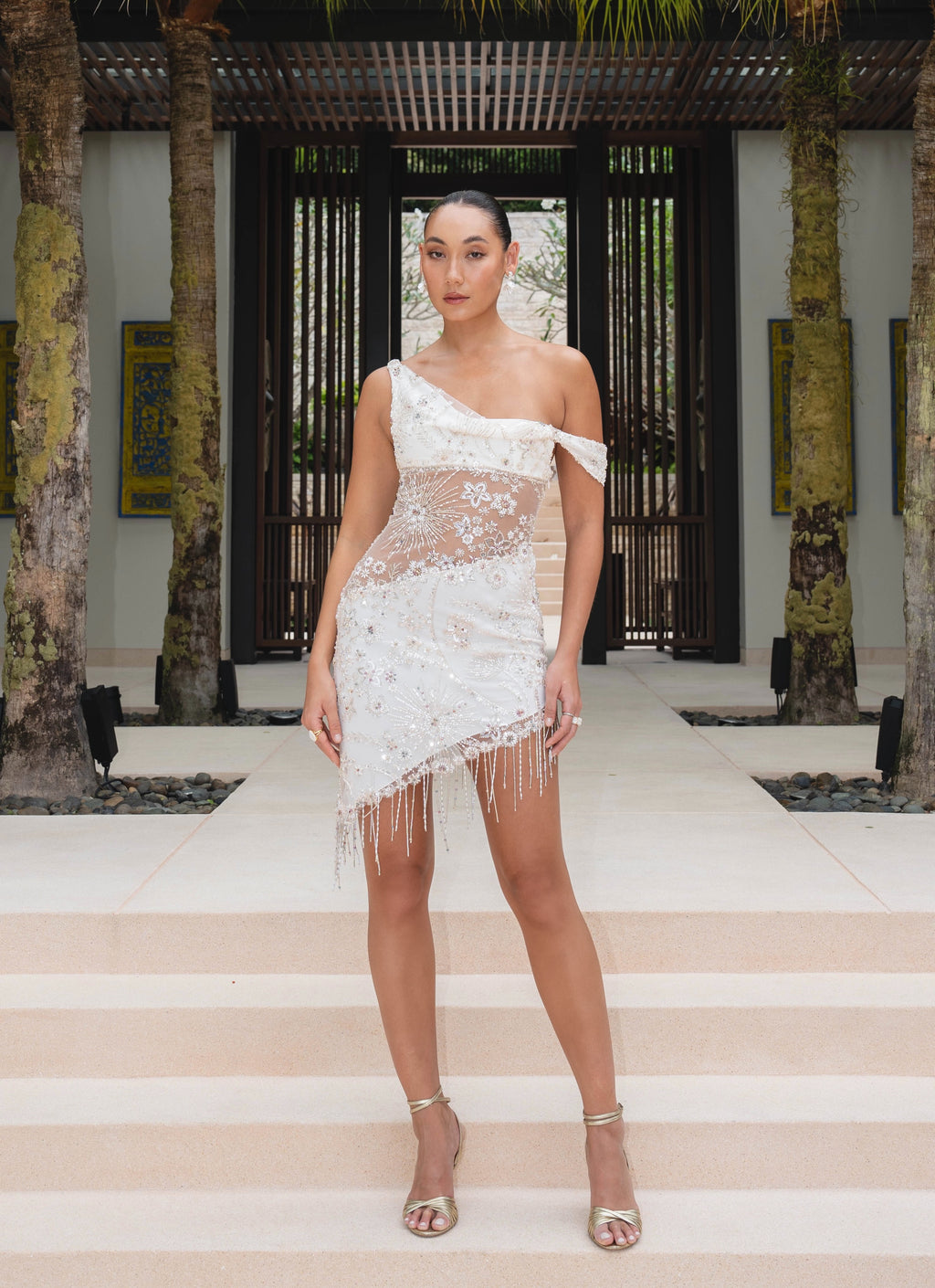 Amira Mini Dress White