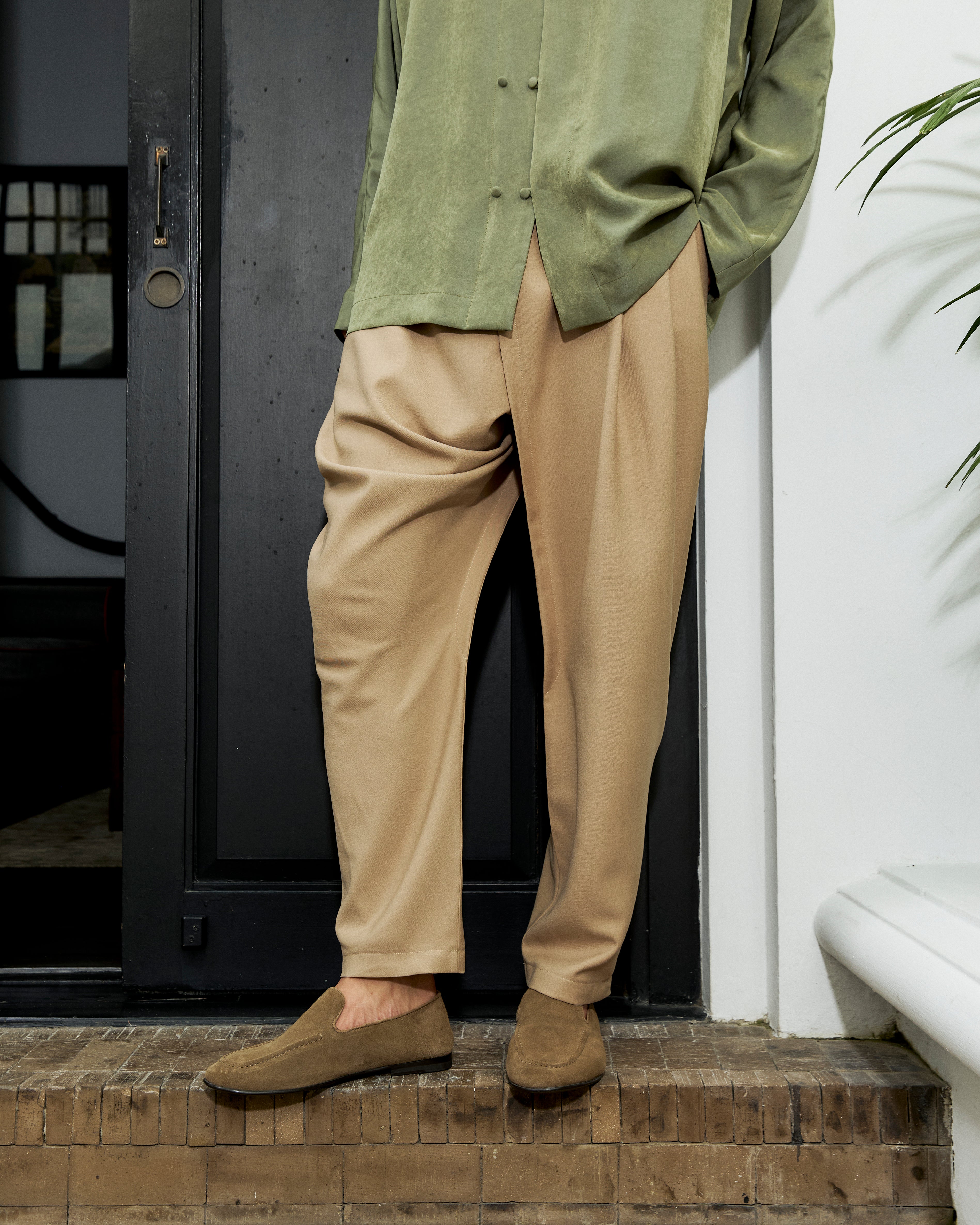 Siwan Draped Trouser Camel