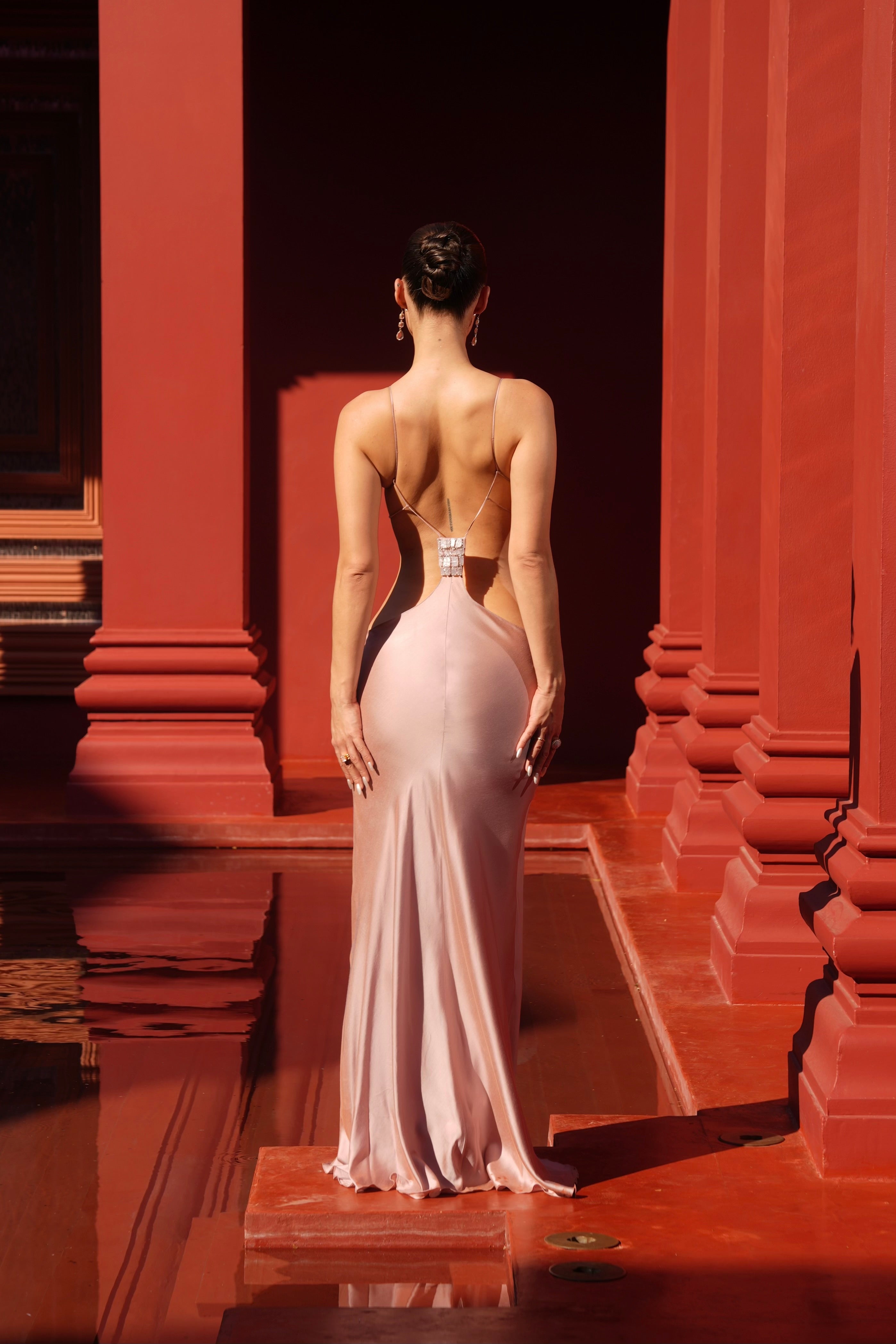 Panraya Maxi Dress Blush