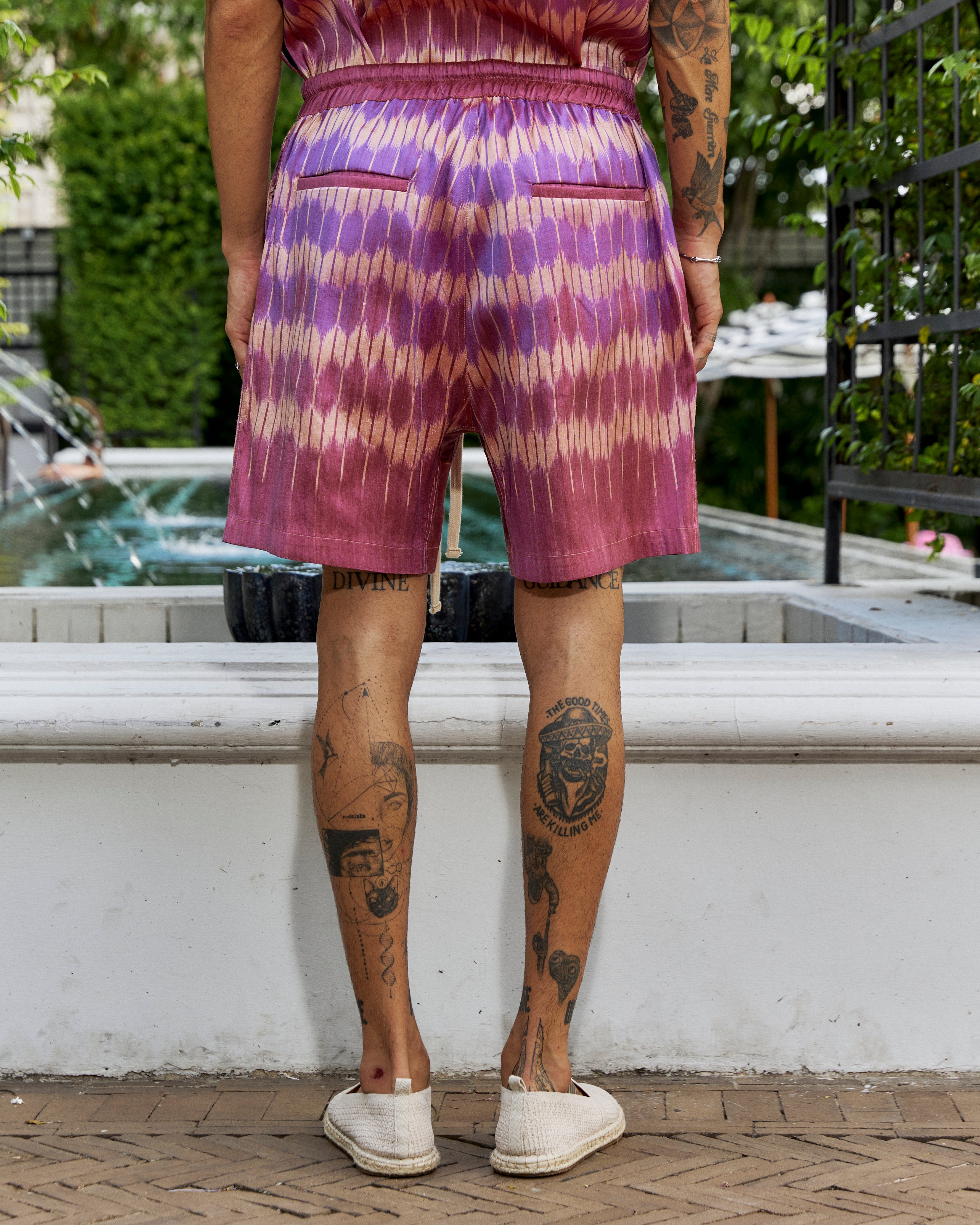 Sawaros Silk Shorts