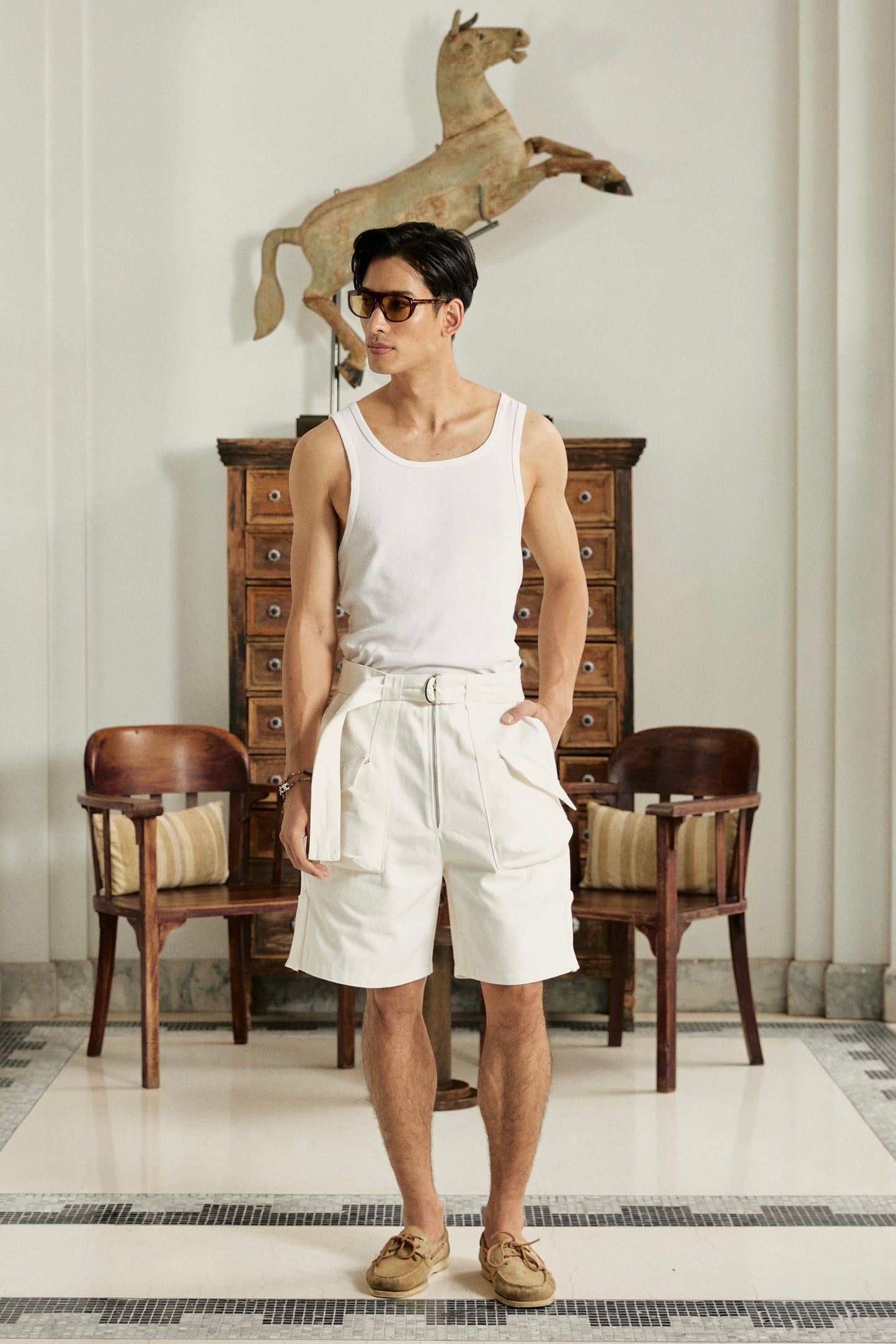 Pawan Shorts Ivory