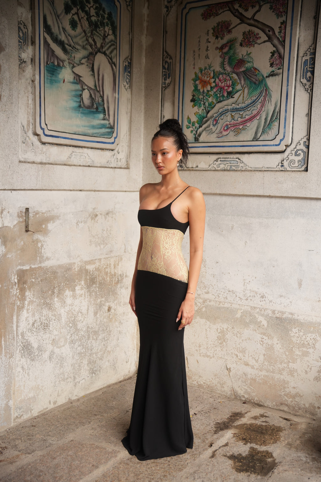 Anya Maxi Dress Black