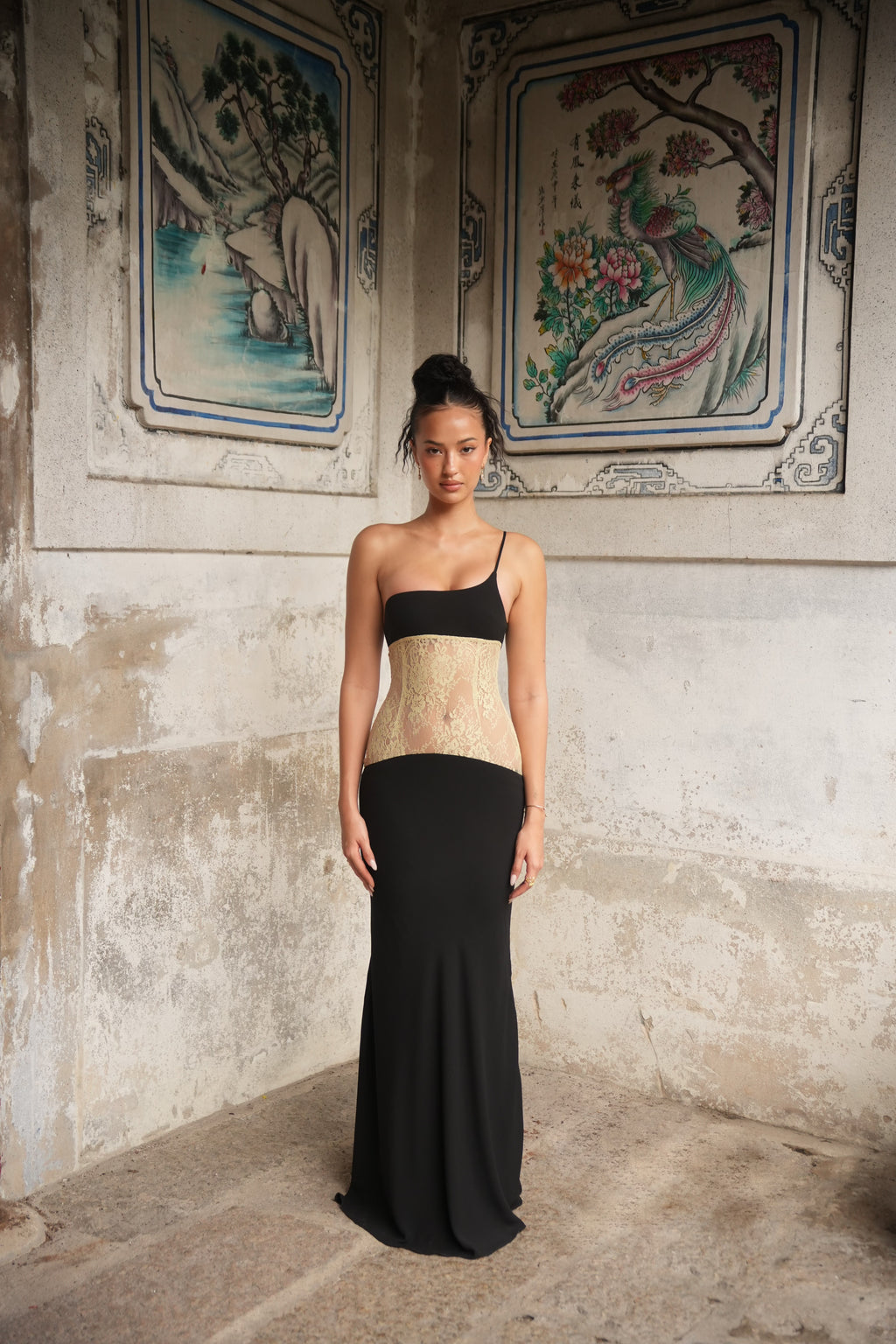 Anya Maxi Dress Black