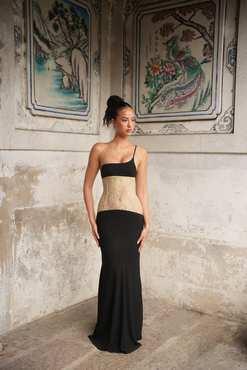 Anya Maxi Dress Black