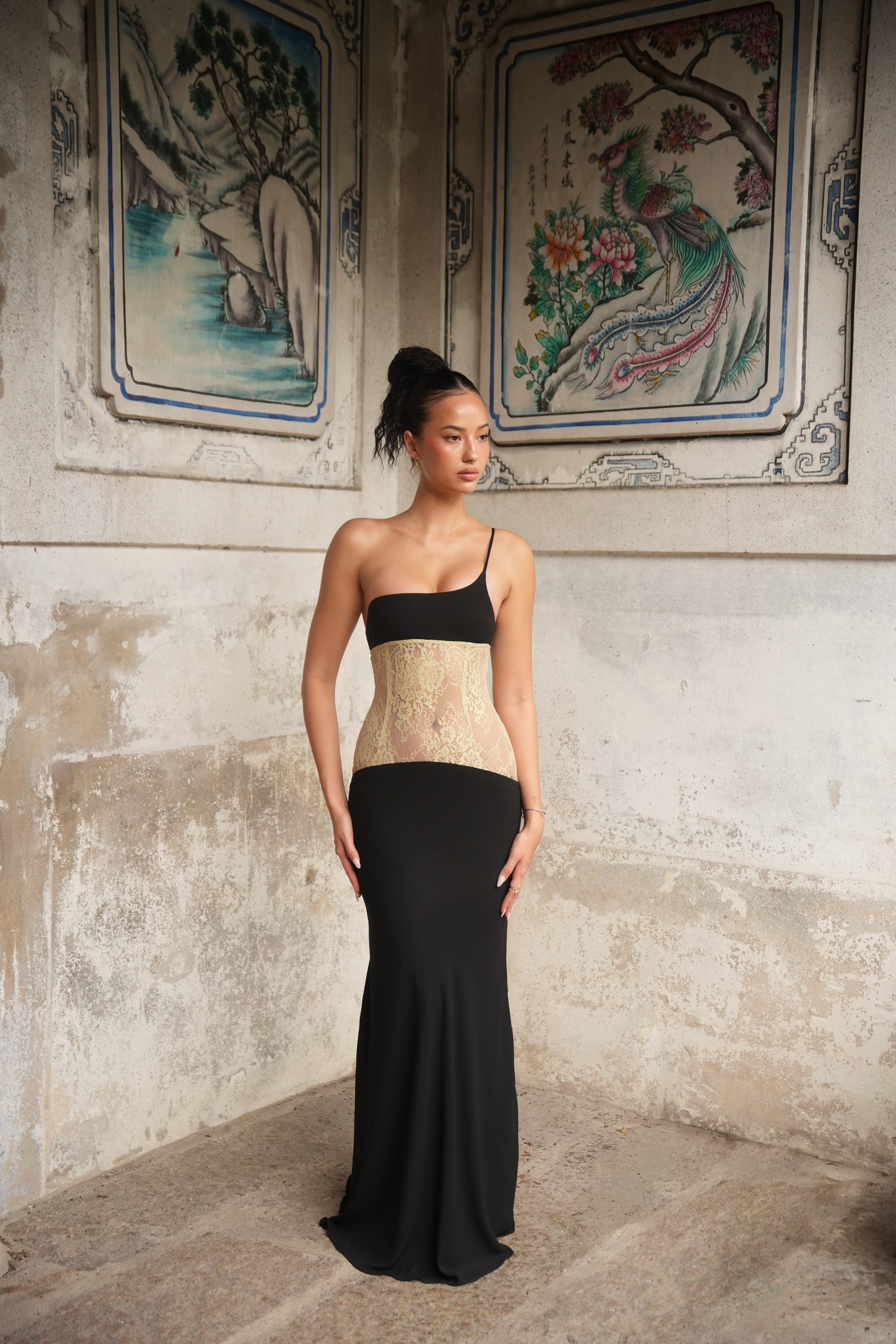 Anya Maxi Dress Black