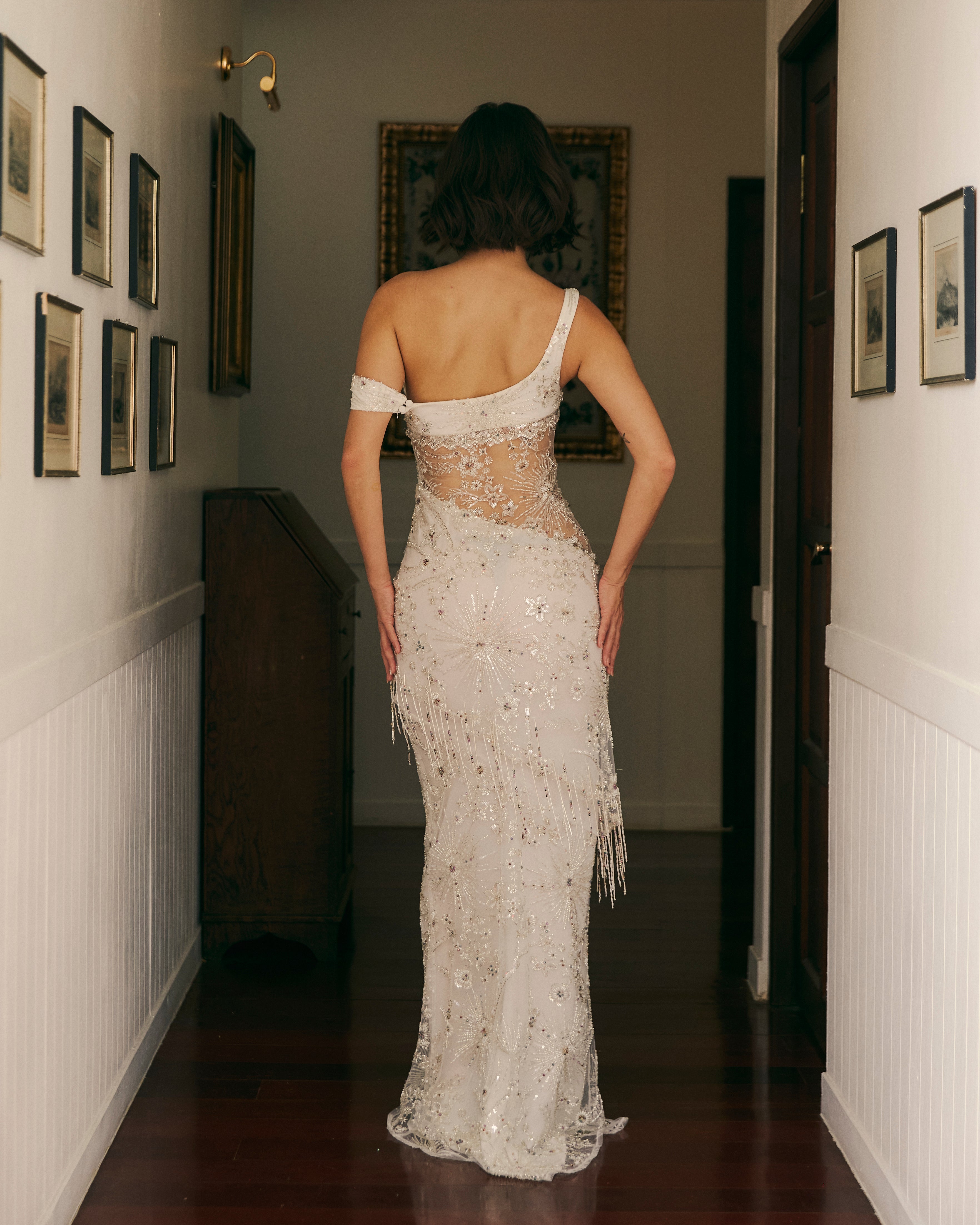 Amira Maxi Dress White