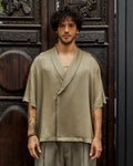 Phupa Kimono Shirt Khaki