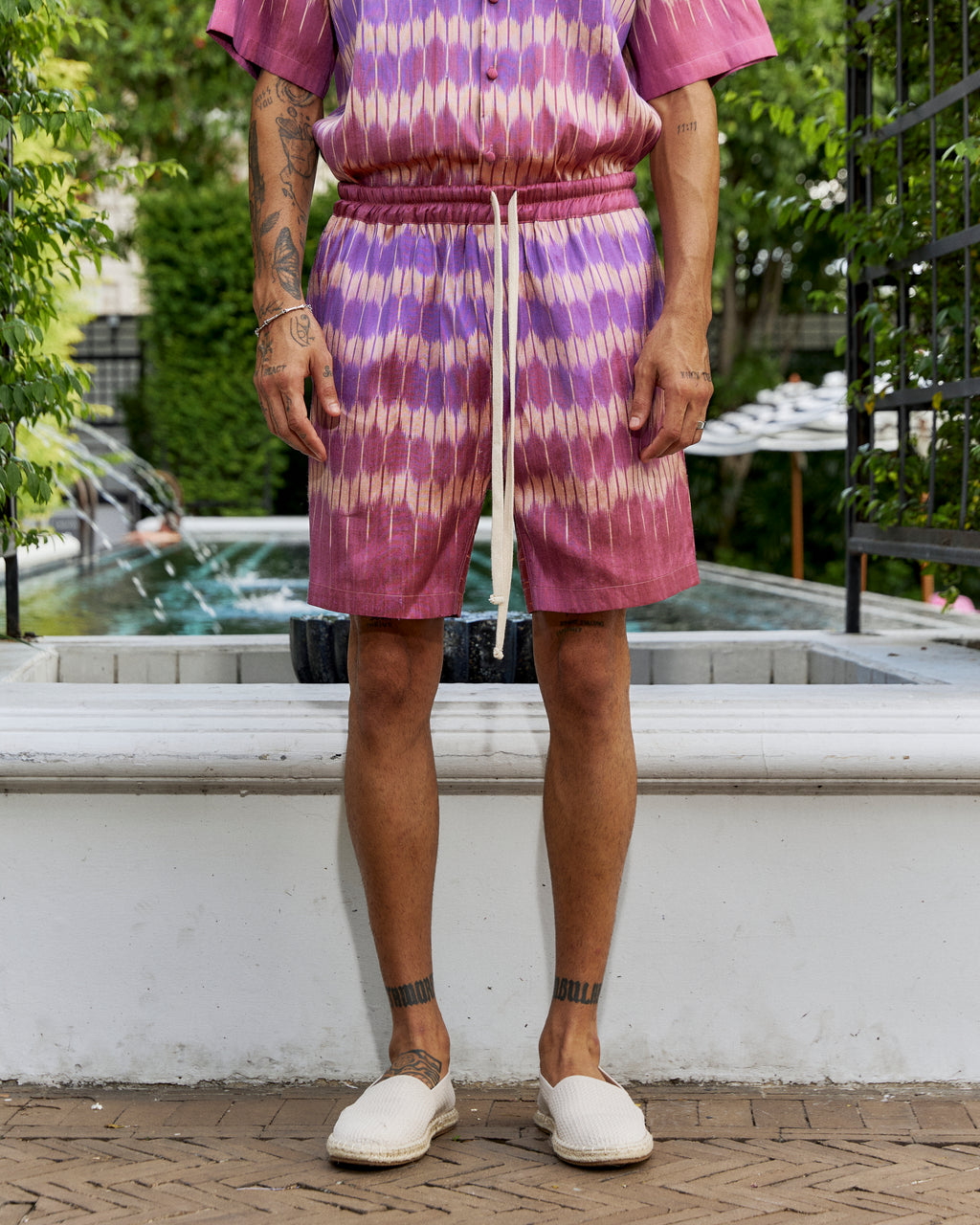 Sawaros Silk Shorts